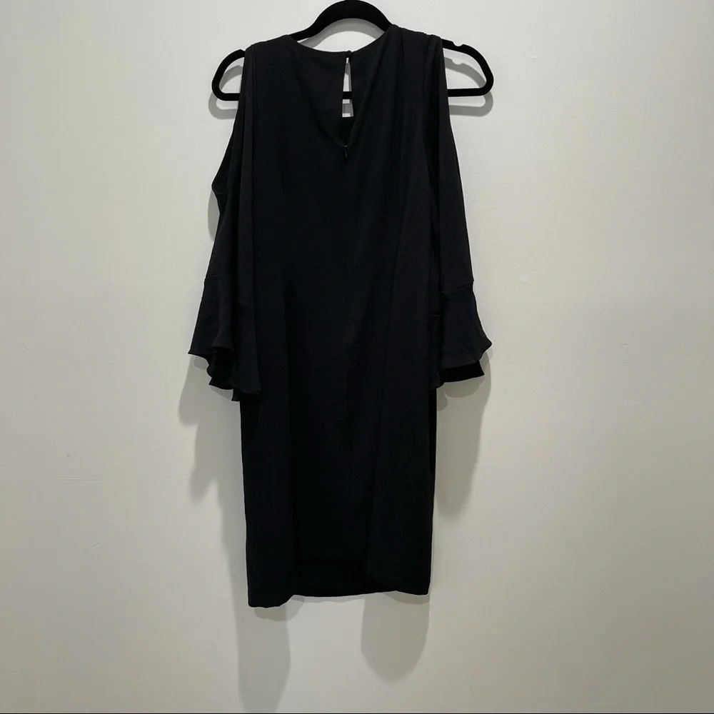 A Pea in‎ the Pod black medium maternity dress